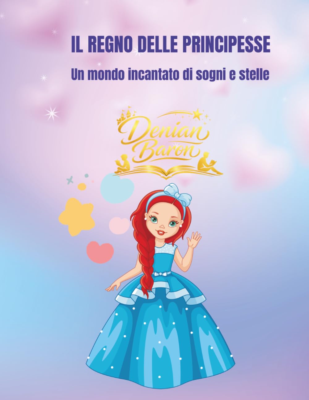 IL REGNO DELLE PRINCIPESSE: Libro da Colorare per Bambine con 29 Illustrazioni Magiche