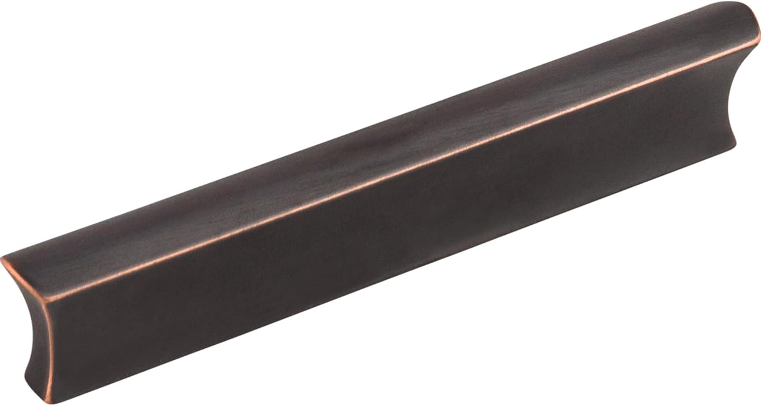 Top Knobs TK554BSN Mercer Collection 5" Glacier Pull, Brushed Satin Nickel
