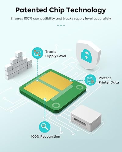 Miniatura 3 de TESEN 069 Cartucho de tóner compatible con Canon CRG-069 069 Cartucho de tóner con Canon Imageclass LBP674Cdw MF753Cdw MF751Cdw Impresora 4 unidades