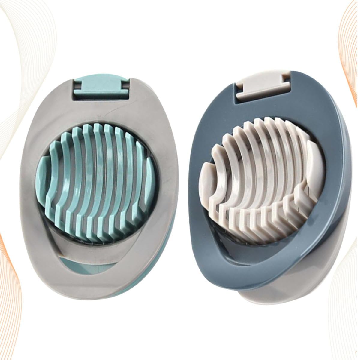 2 Piece Egg Slicer and Separator Tool for Kitchen Use