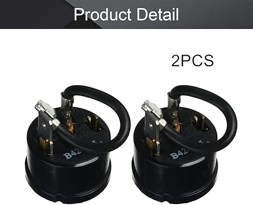 Miniatura 4 de Bettomshin Protector de sobrecarga térmica del refrigerador 16 (HP) 125W Compresor Reemplazo Part14Pcs