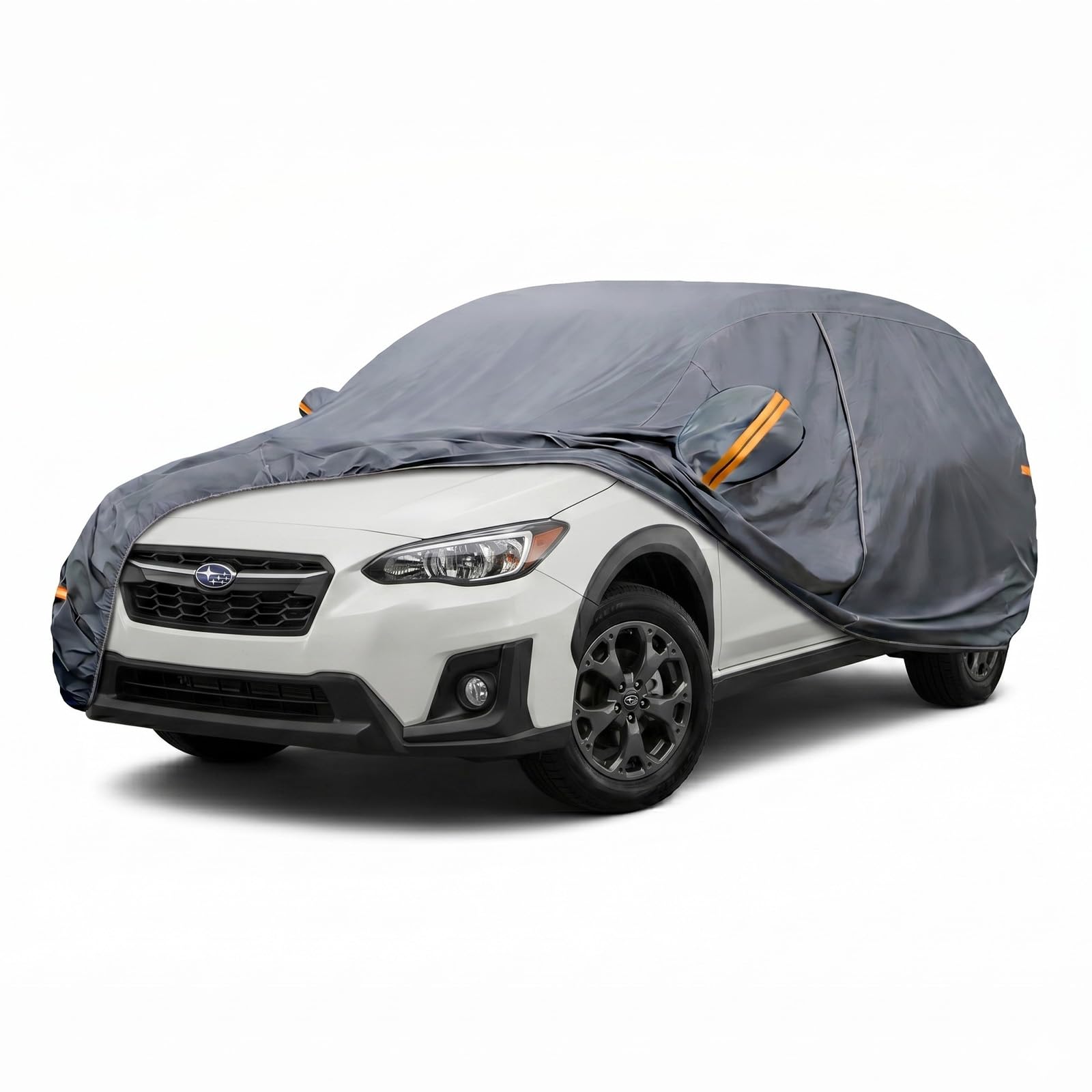 Coverlex All-Weather Car Cover Custom Fit for Subaru Crosstreck, Grey