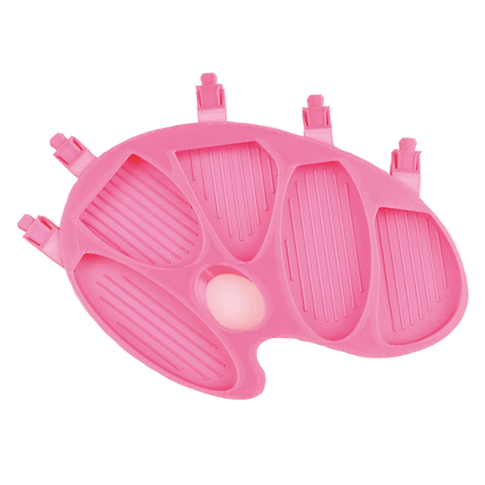 Diamond Painting Tool Set, Pink Plastic Rhinestone Tray Organizer with Roller, 6.10 x 4.96 Inch, for Diamond Art Crafts, Bead Sorting and Picking