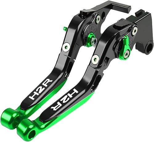 EUENAS Brake and Clutch Lever Clutch Handle Extendable Brake Clutch Lever for Kawasaki Ninja H2R H2 R H2-R 2015-2020 Adjustable Short Brake Clutch