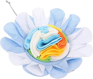 FONDOTIN 1Pc Sniff Brinquedos Mastigar Brinquedos Cão Deleite Dispensador Dogman Brinquedos Pet Forrageamento Tapete Snuffle Tapete Para Cães Cão Snuffle Tapete Casa Dispensador De