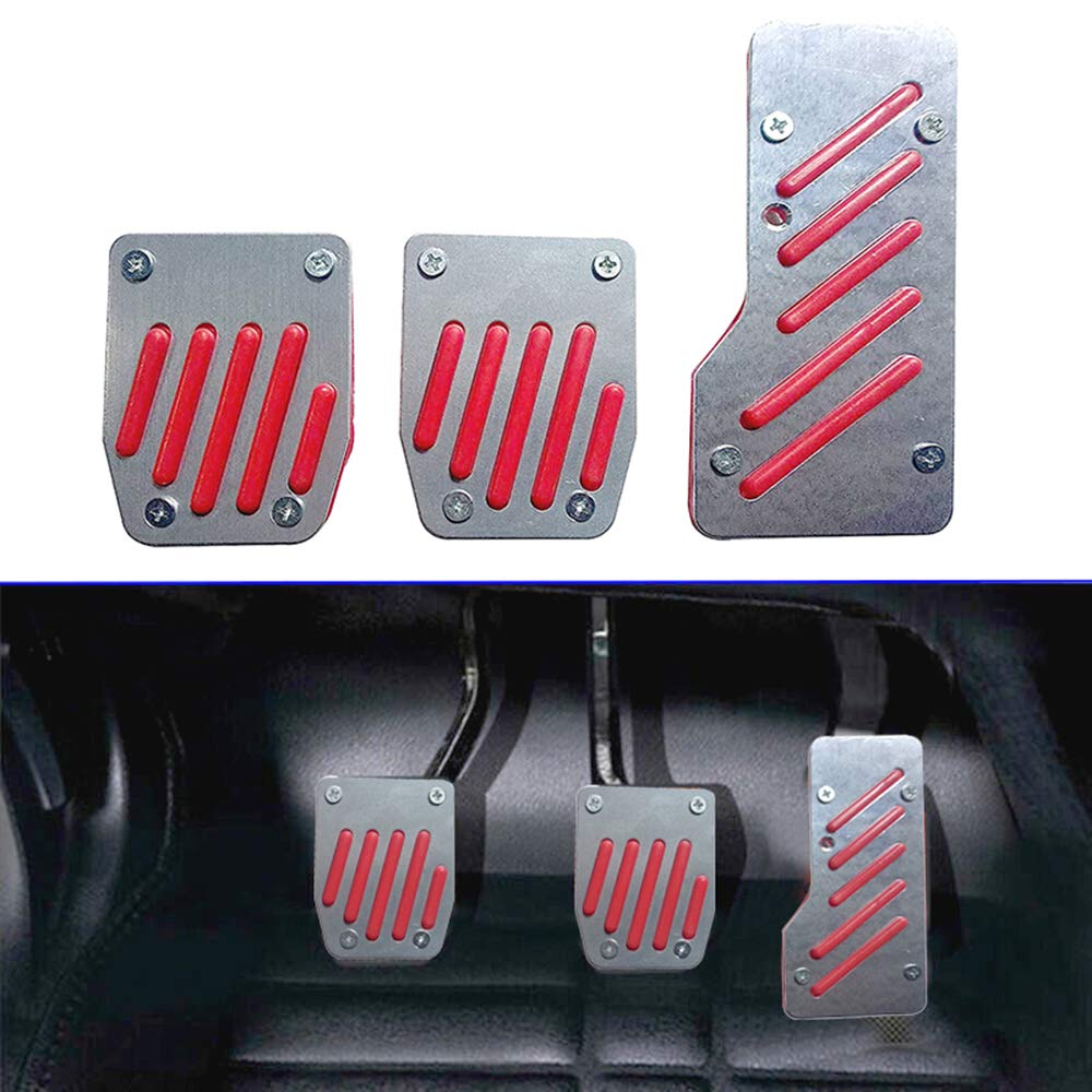 rolls royce pedals Oshotto 3 Pcs Non-Slip Manual CS-320 Car Kit Pad Covers Set Compatible with Cullinan (Red) Car & Motorbike Category:Trekkingrad_KTM Line Onroad BF Color:dusty rose/pearl dark grey - glossy Tractor buldo-excavator cu pedale