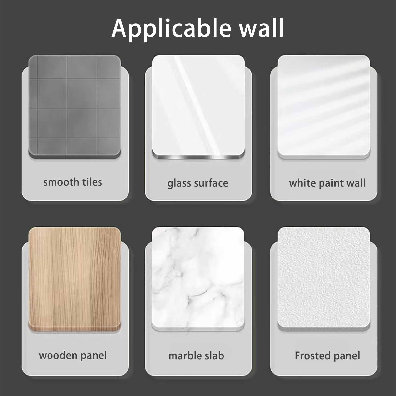 Ganchos adhesivos de pared, paquete de 8 ganchos de pared para baño o cocina, ganchos decorativos de pared para colgar, ganchos autoadhesivos sin perforación, forma de carcasa impermeable, 8 unidades