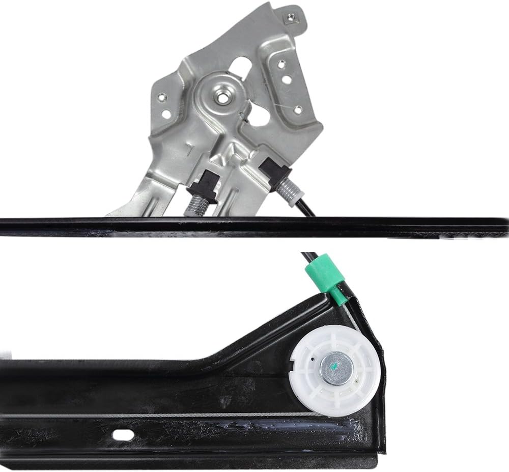 AKKON - for New Front Driver Side Power Window Regulator w/o Motor for 2003-2011 Saab 9-3 Sedan 2006-2011 Wagon