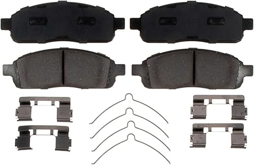 Raybestos - Juego de pastillas de freno de disco delantero de repuesto para camiones y SUV especiales para modelos modelos modelos 2004-2009 y