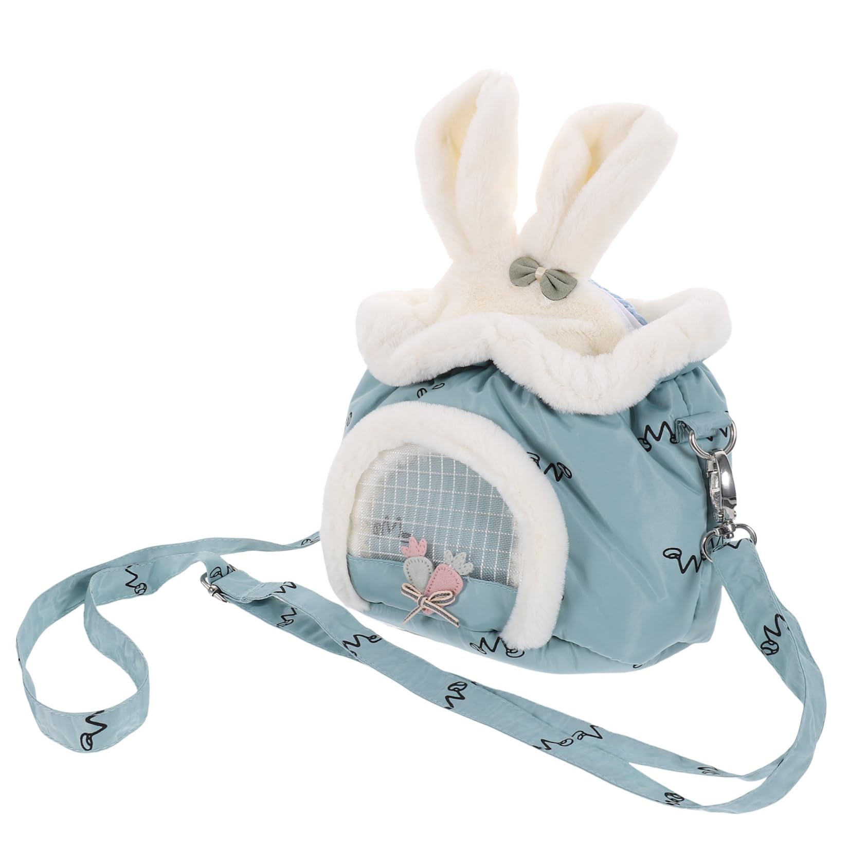 Toyvian Portable Hamster Carrier Bag Breathable and Warm Travel Pouch for Animals Durable Design for Outdoor Use for Hamsters Rats and Guinea Pigs