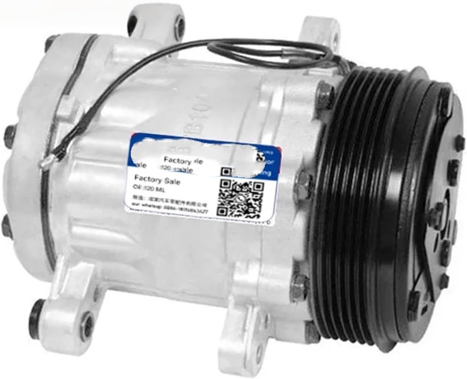 SD7B10 Compatible With Charge DD-SD7B10-SC AC Compressor R134A Mini Air Conditioner