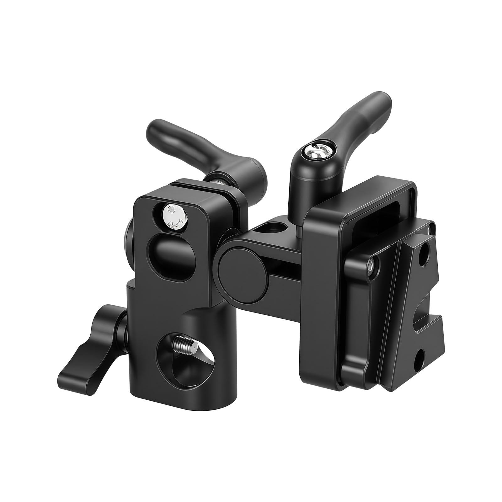 Kalttoy Light Easy Installation V Interfaces Connector With 16Mm Stand Socket For Video Production And Live Stream Fast Change Camera Mount