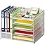 Desk Organizer File Holder No Drawer- White