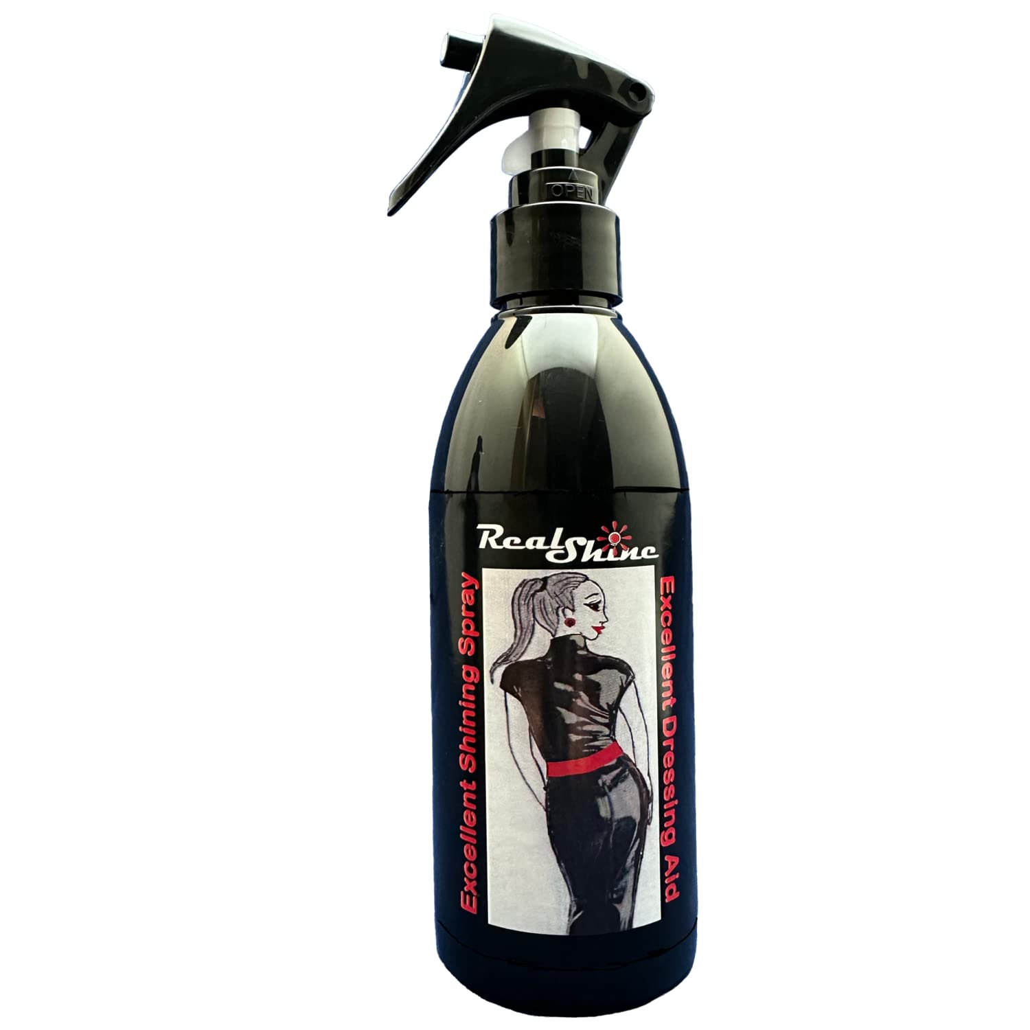 Excellent Shining Spray 250 ml + nettoyant latex | Aide à l'enfilage | Soin du latex | Lessive | Soin du latex à pulvériser 2 x 250 ml