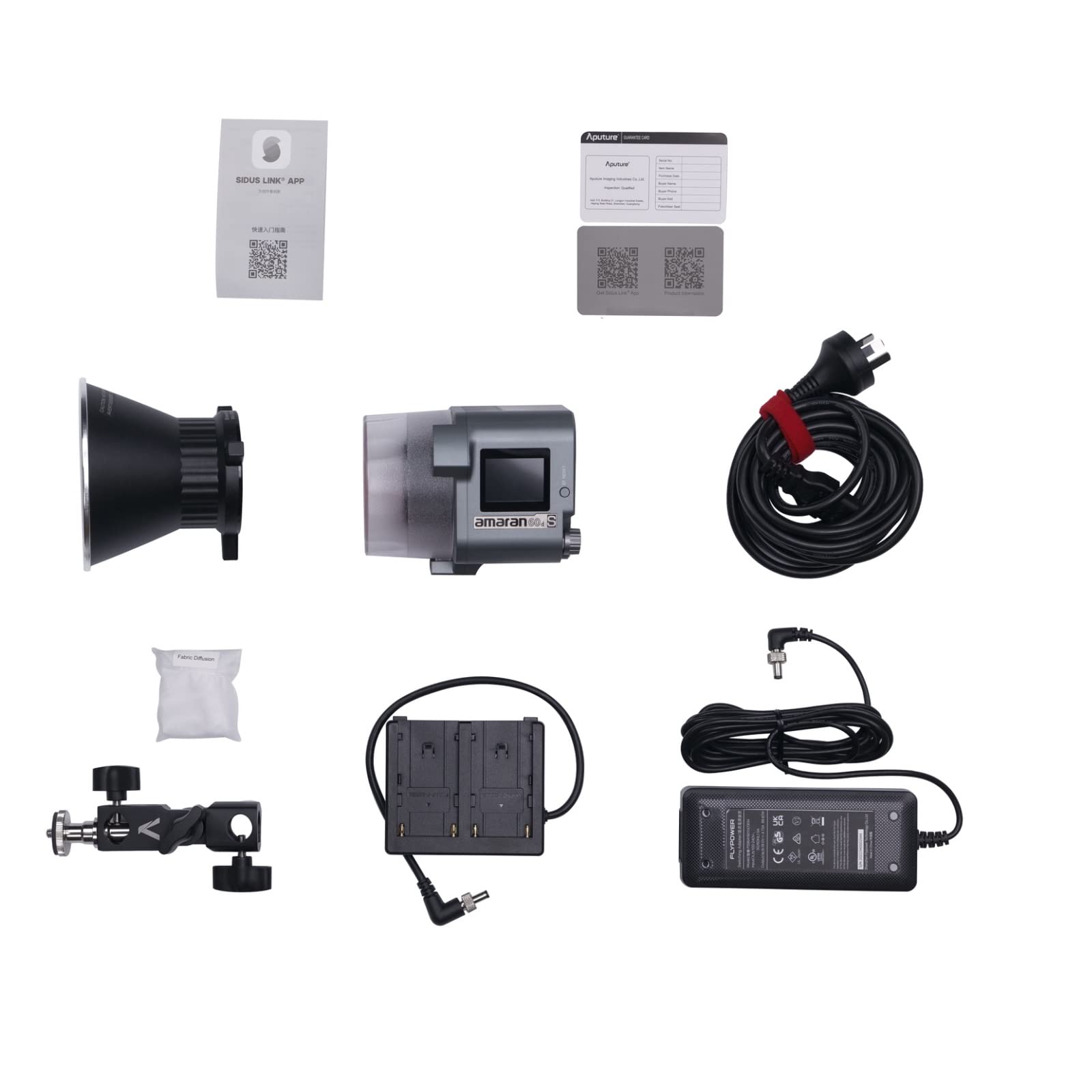 Amazon | Aputure Amaran 60d s LEDビデオライト65W Bowensマウント