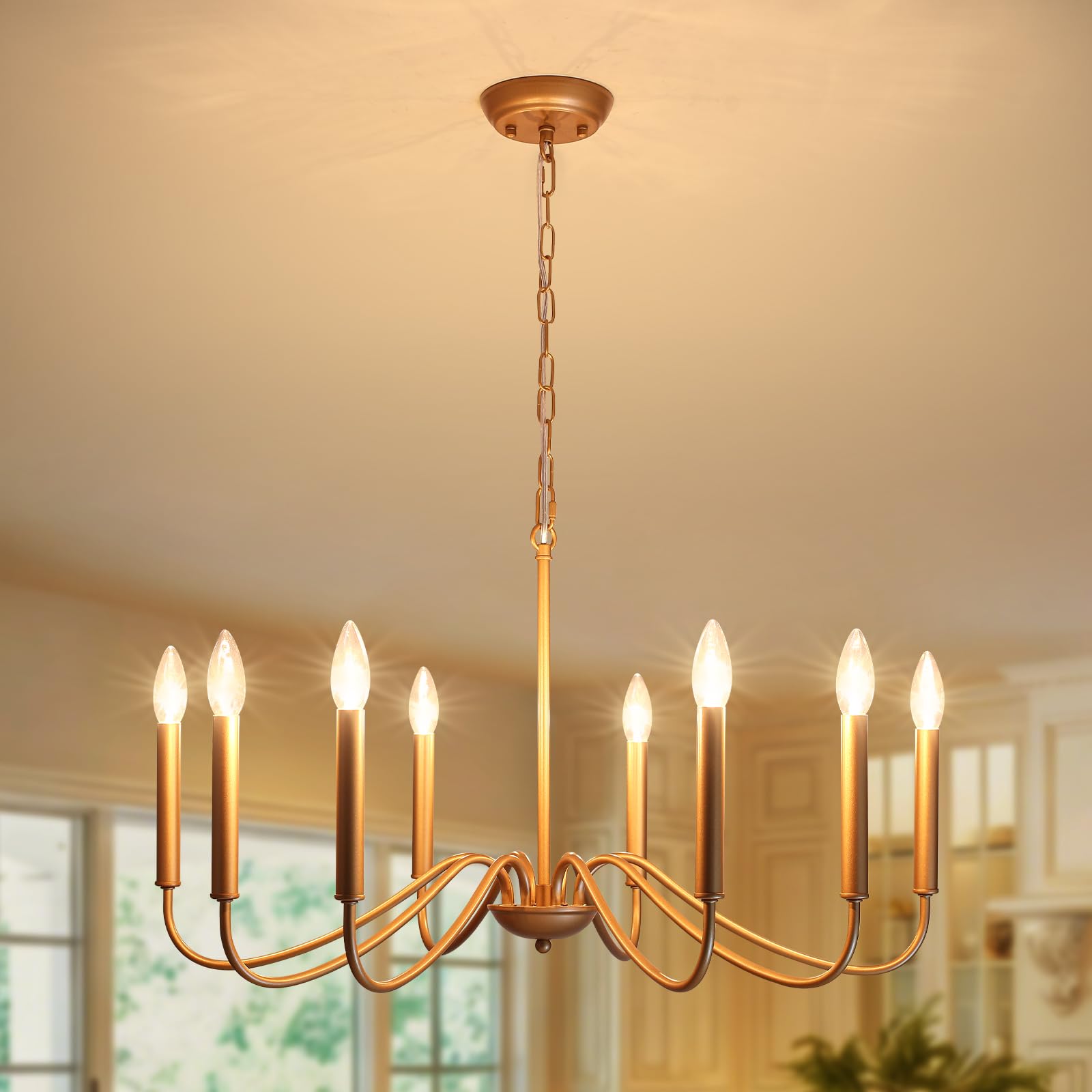 Photo 1 of Generies 8-Light Farmhouse Chandelier