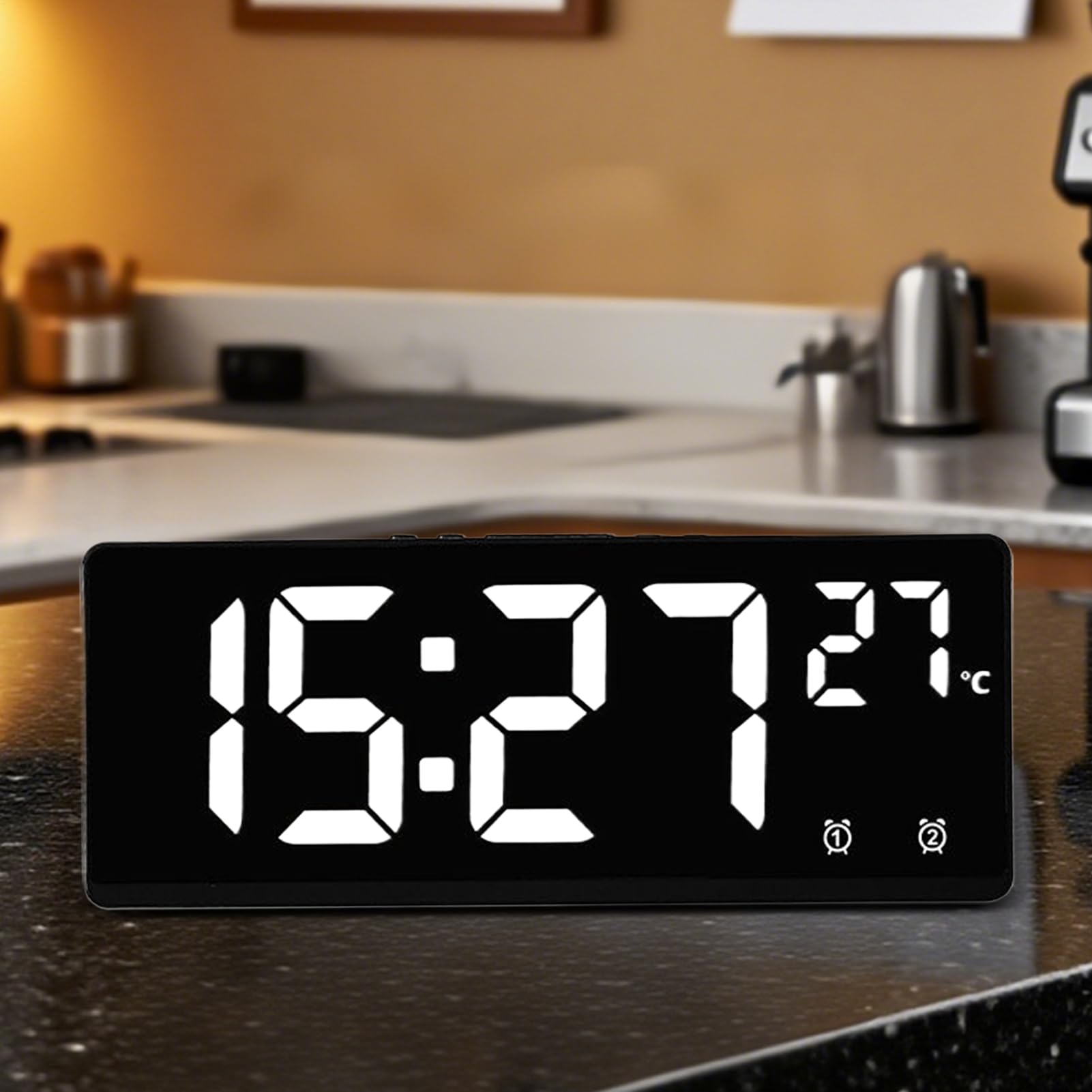 Sveglie Per Camera Da Orologio Gadget Cool Display Temperatura Sonno