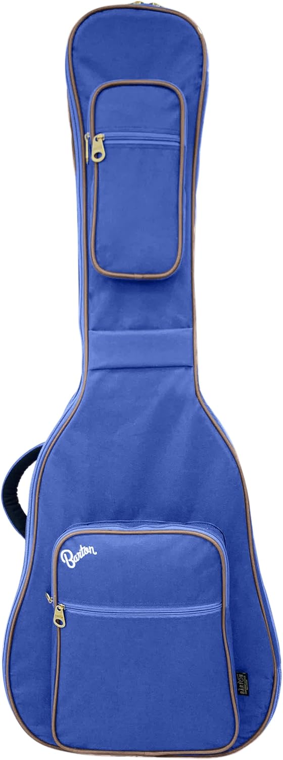 BARTON Lockdown Premium Short Scale Bass Guitar Gig Bag, Goldenrod