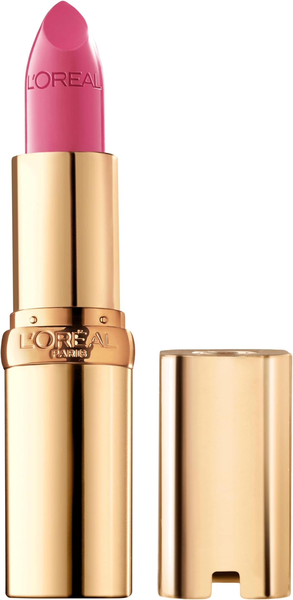 Colour Riche Original Creamy, Hydrating Satin Lipstick with Argan Oil and Vitamin E, Pink Flamingo, 1 Count