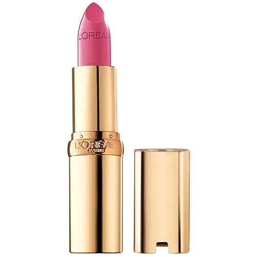 Vista 47 de L'Oréal Paris Colour Riche Original, Lápiz labial cremoso hidratante con acabado satinado con aceite de argán y vitamina E, tono rosado "Fresh as a