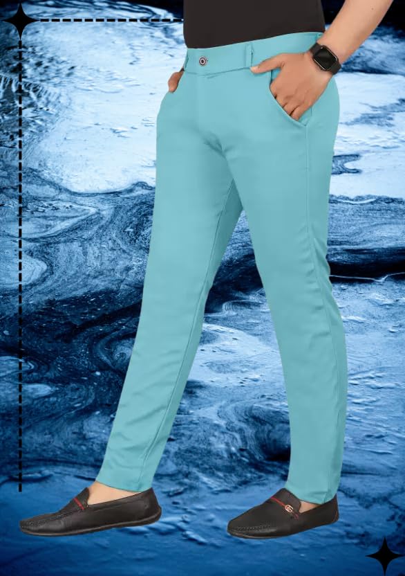 Men’s Slim Fit Casual Chinos Pants Stretch Cotton Trousers with Flat Front, Comfortable Everyday TS K045 Parent-picture-33