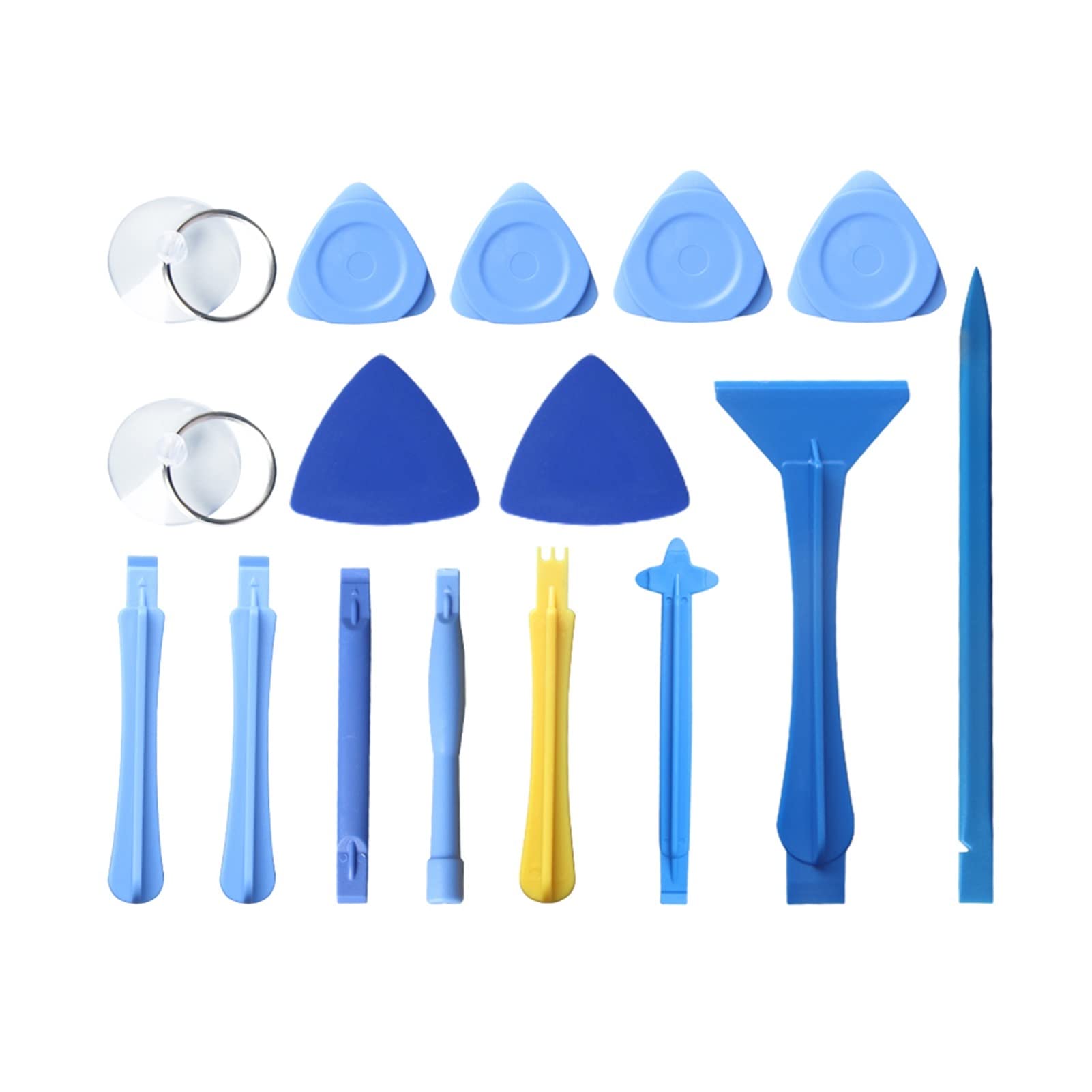 Outil de réparation d'ouverture d'écran LCD avec kit d'outils de levier robustes 16-en-1