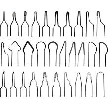 30pcs Wood Burning Kit,Wood Burning Tool,Burning Tool Wood Burning High impedance Nickel-Chromium Wire Pen tip Wood Burning Tool Pen tip can Replace Accessories Pen tips-1-30 Kinds