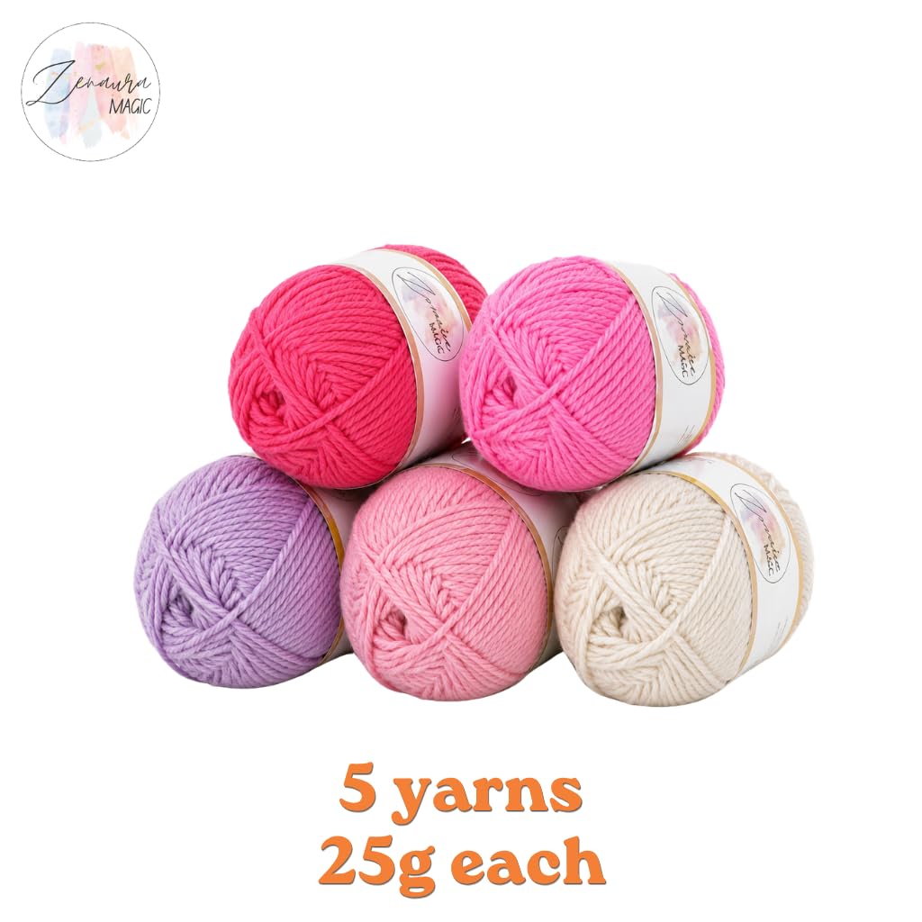 Zenaura Magic Crochet Kit - Beginner's Craft Set -2