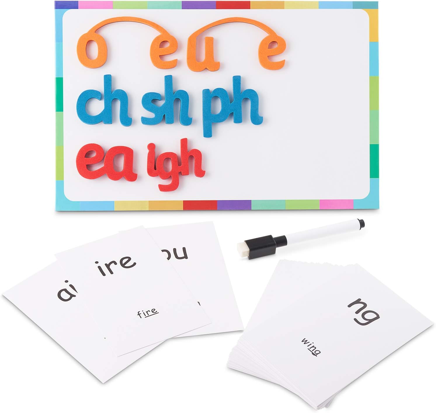 UK Designed Colour Coded Phonics Magnetic Letters Set