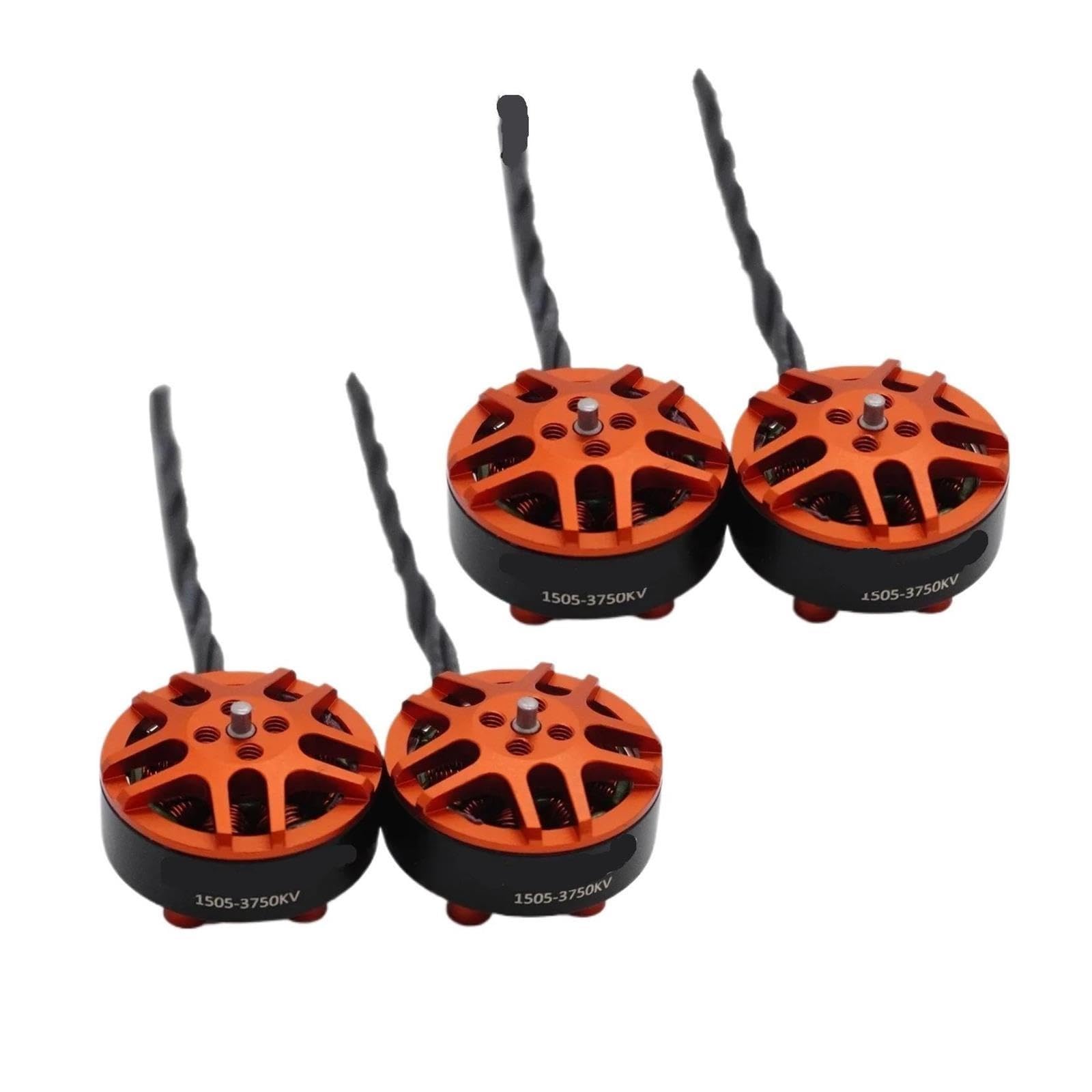 Compatibile con motori YSIDO 1505 2650/3750KV 4 pezzi | Motori brushless 4 pezzi 1505 2650/3750KV for 3-6S; Adatto a Cinewhoop/droni da 2,5-3 pollici, leggero(4Pcs 1505 3750KV)