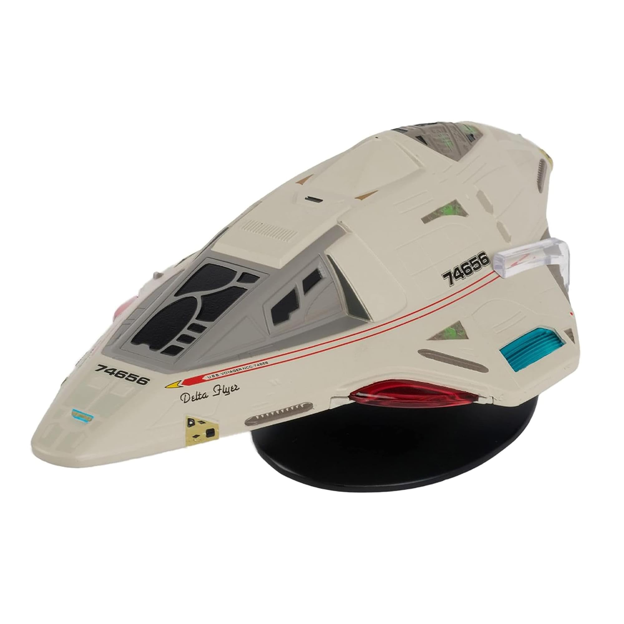 Star Trek - Starfleet Delta Flyer Starship (Box Display Edition) - Star Trek Official Starships Collection by Eaglemoss Collections