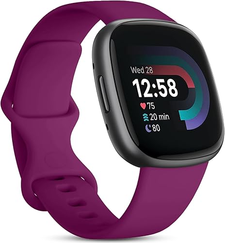 Vista 17 de Odbeai Compatible con correas Fitbit Sense y Sense2/Versa 3 y 4 bandas para mujeres y hombres, correa deportiva de repuesto suave, accesorios