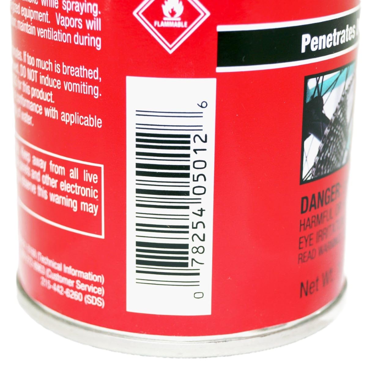 CRC 5012 Chain Lube - Advanced, High-Performance, Synthetic Lubricant for Chains, Open Gears and More (12)
