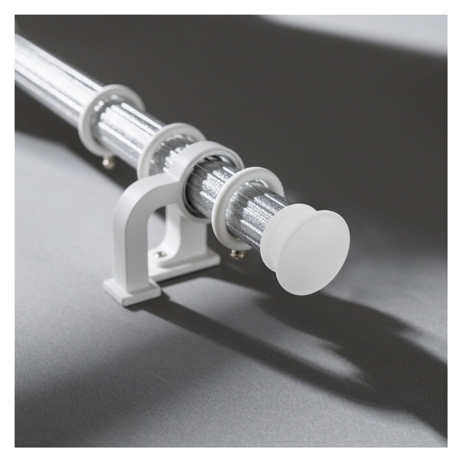 Lot de 6 embouts décoratifs à visser pour tringle à rideaux de 12,7 cm, 20,3 cm, accessoires de tringle à rideaux pour décoration de rideaux