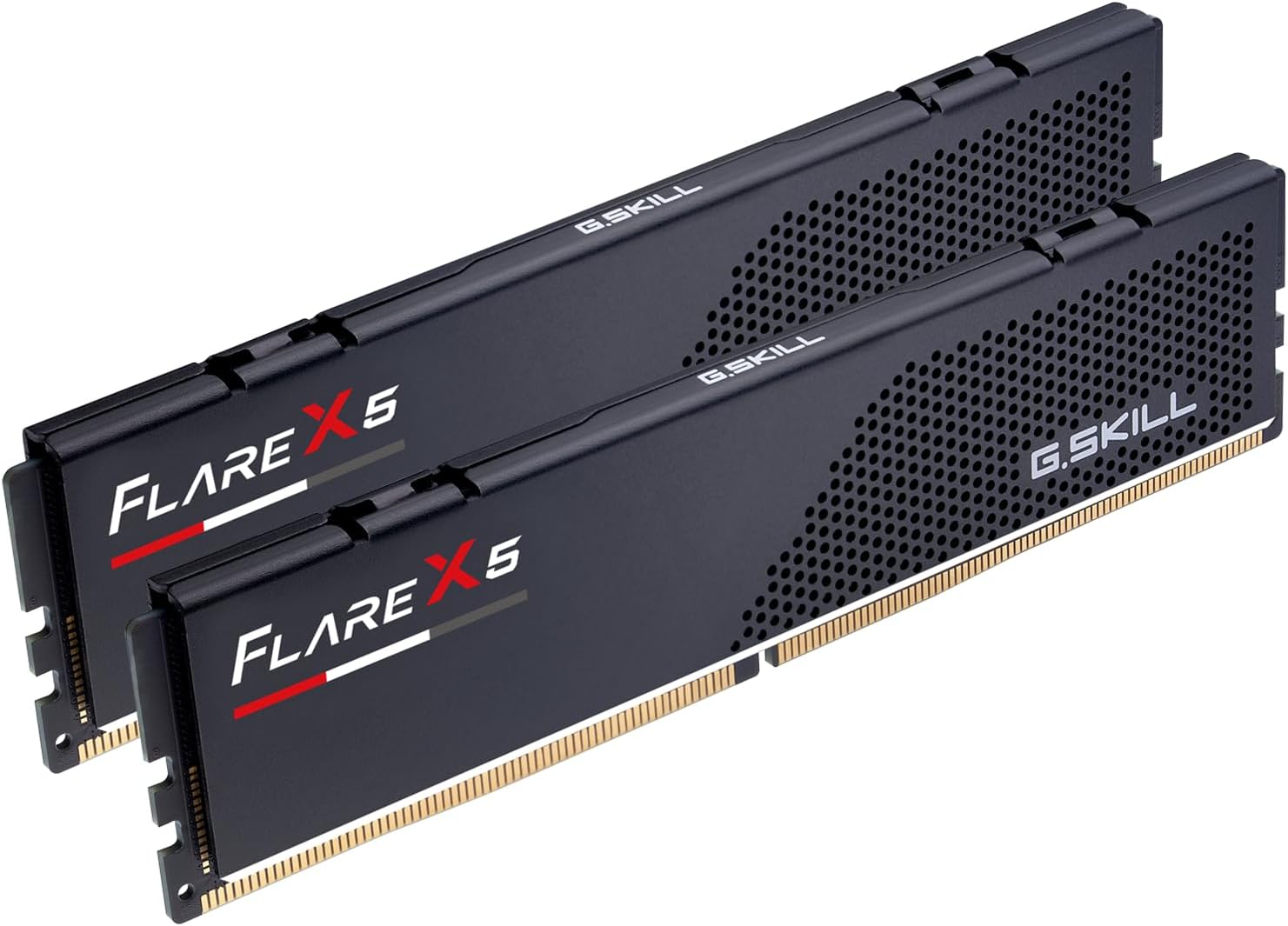 Flare X5 Series DDR5 RAM (AMD EXPO) 32GB (2x16GB) Up to 6000MT/s* CL30-38-38-96 1.35V Desktop Computer Memory U-DIMM - Matte Black (F5-6000J3038F16GX2-FX5)