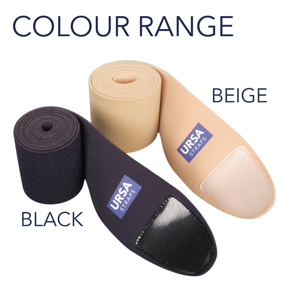 URSA Belt - Correa de cintura ajustable y cómoda para transmisores inalámbricos - Bolsa no incluida, Black, Up to 115cm (45.3 inches) in length