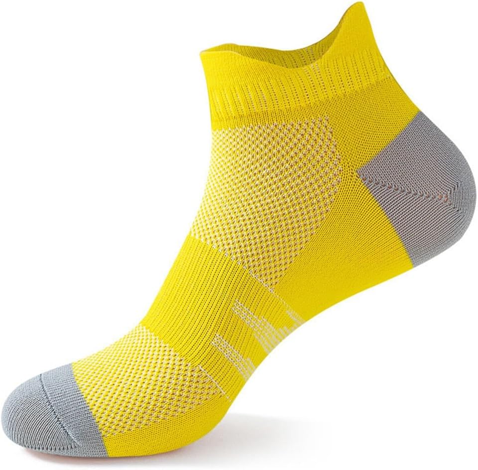 Men's and Women's Running Socks, Quick Drying and Breathable, Shallow Cut Short Boat Socks, Sports Socks