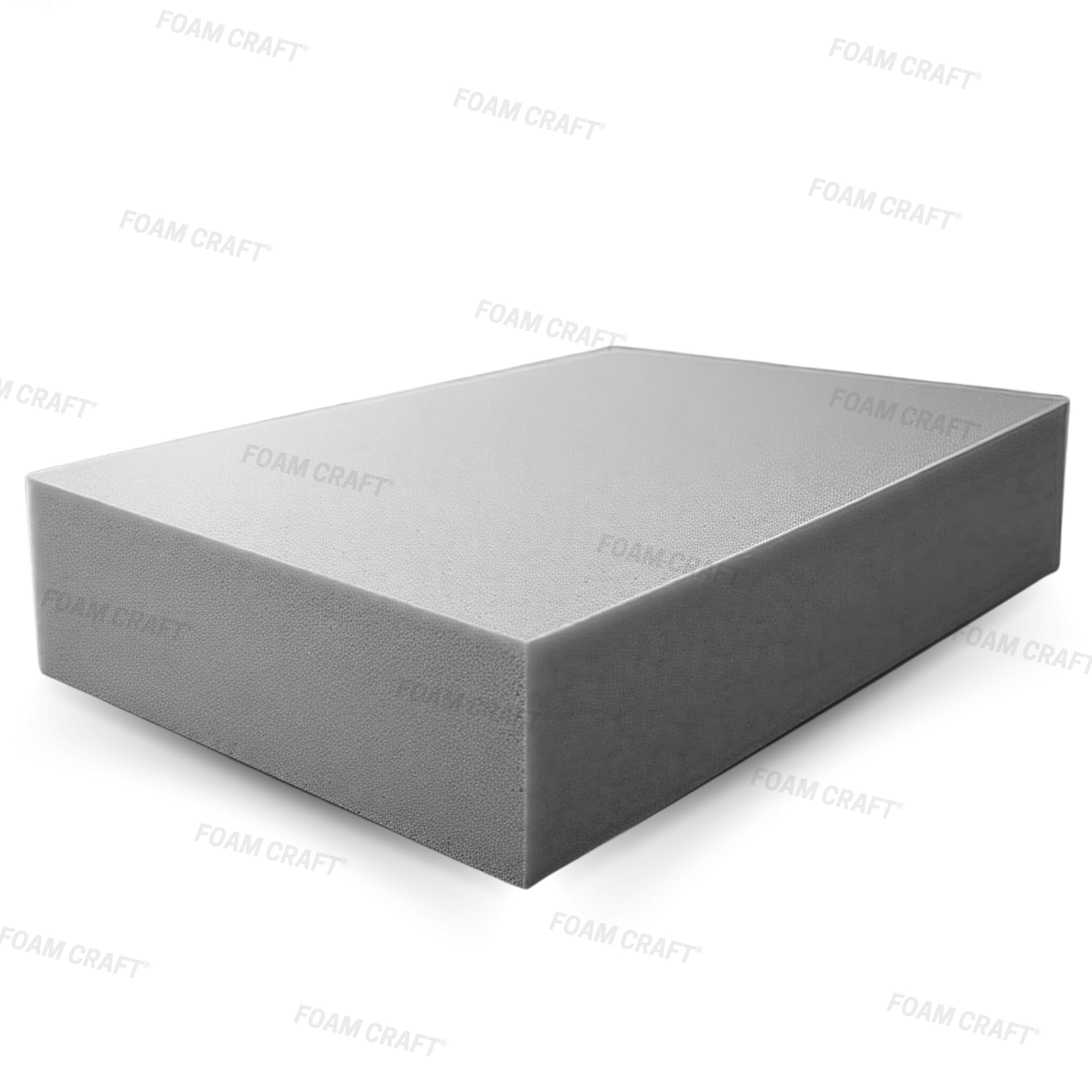 High Density Upholstery Foam for Chair Cushions, Seat Pads & Furniture Renewal, Custom Cut Foam for Sofa Bed, Mattress toppers & Sofa padding for Indoor/Outdoor Furniture (Grey Foam, 50x200x12.5cm)