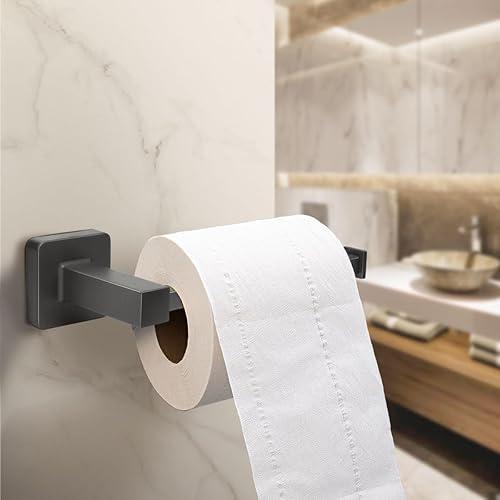 Miniatura 3 de Juego de accesorios de baño de 4 piezas, juego de toallero, incluye barra de toalla de 24 pulgadas, anillo para toallas, ganchos para toallas de