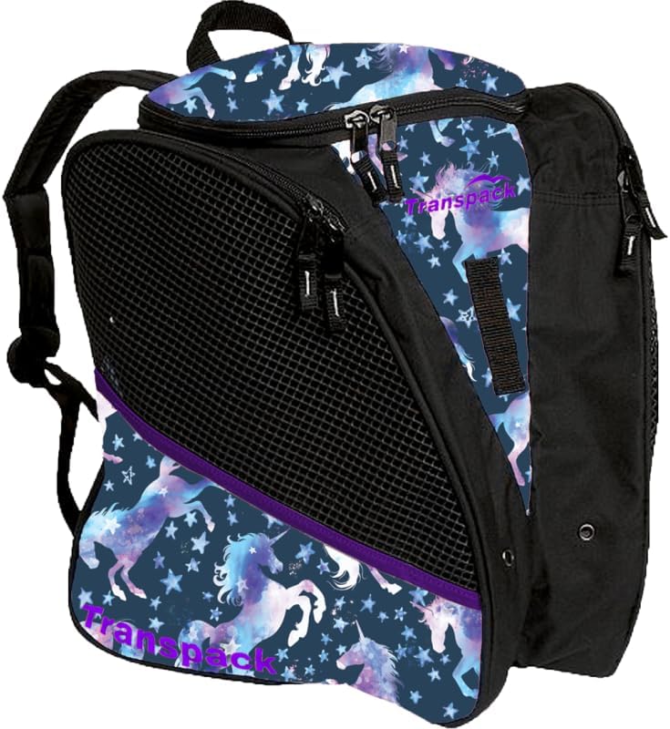 L'Estel Skates TRANSPACK Ice Backpack for Snow, Ski and Skating (Unicorn)