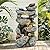 Autodaya 31.5" H Multi-Tier Rock Outdoor Water Fountain with LED Lights and Pump, Garden Fountain Waterfall for Patio, Porch, or Yard