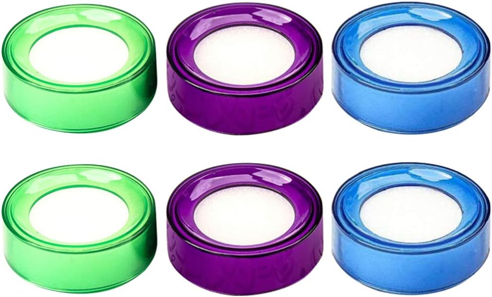 Zerodeko 6Pcs Wet Sponge for Counting Money Sponge Finger