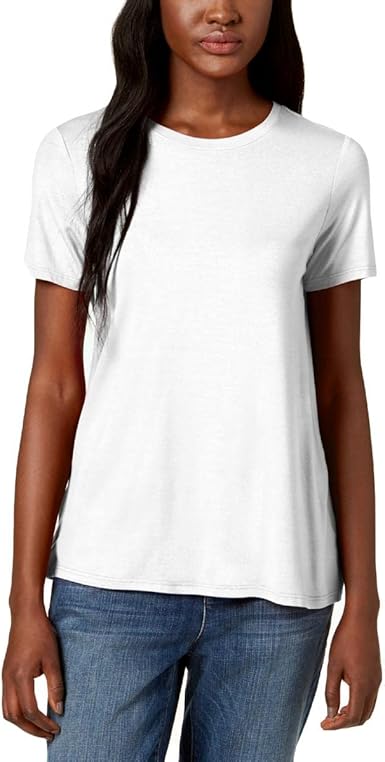 Eileen Fisher Womens Round Neck Tee 