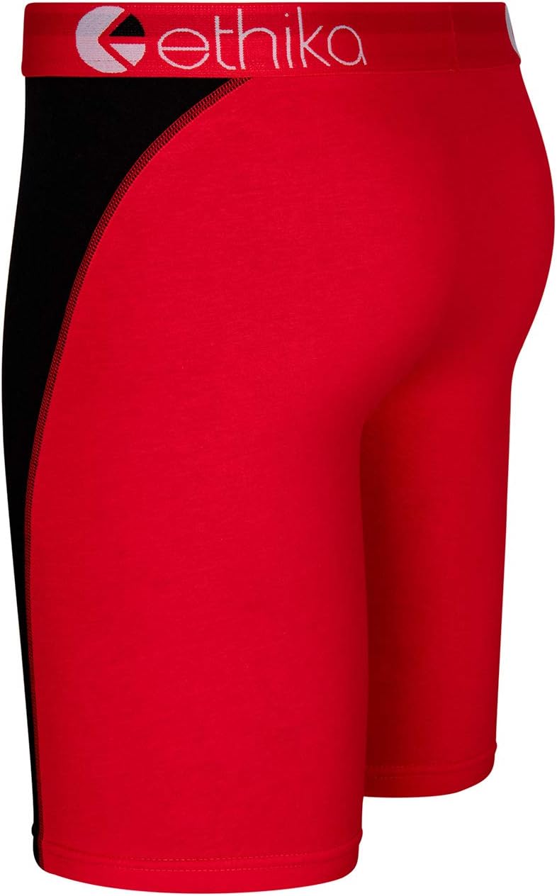 Ethika Boys Staple Boxer Brief | * Valentine's Day Special * Red Machine Red - Image 2