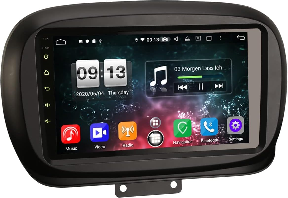Android 10.0 Autoradio Seat Ibiza 2009-2013 ES5122S DAB+ Navigation GPS DVD CarPlay TNT DVR Bluetooth Split Screen OBD CAM 4G,Pour Seat
