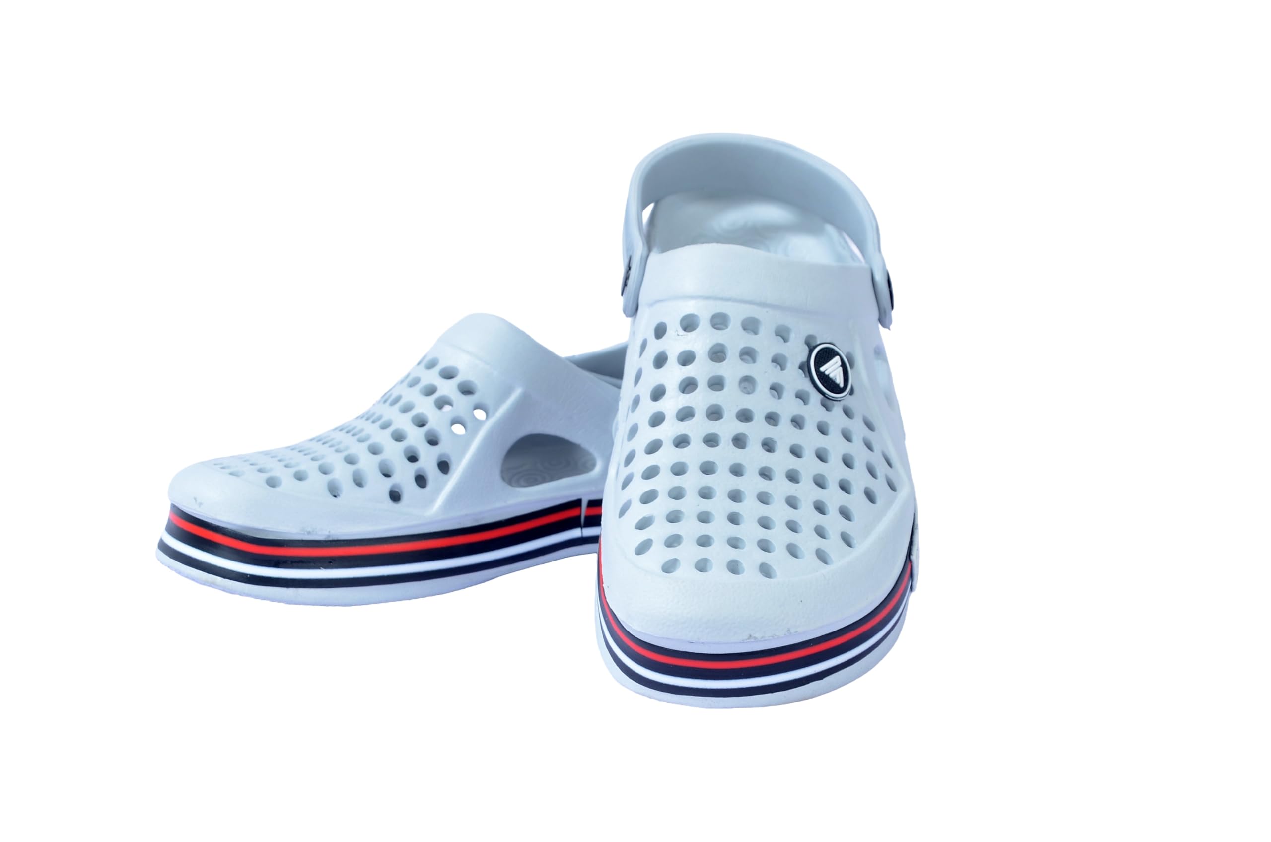 Men's Classic Casual Clogs with Adjustable Back Strap | Comfortable & Light Weight | Stylish | Waterproof & Daily Use for Gents & Boys_Grey-picture-22