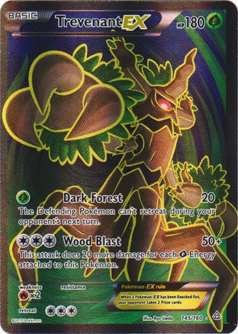 Pokemon Trevenant Ex 145 160 Xy Primal Clash Holo | Desertcart Samoa