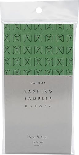 Miniatura 28 de DARUMA Sashiko Sampler - Tela original color azul marino (ángulo recto conectado)