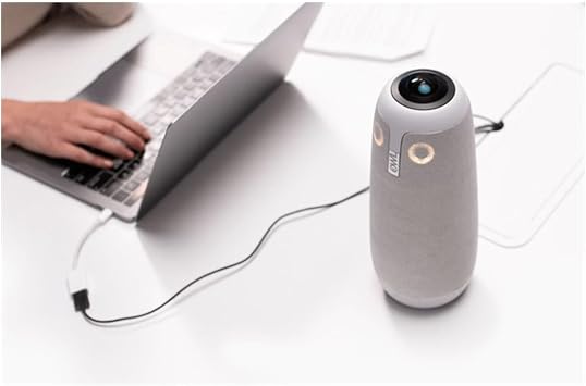 Owl Labs Meeting Owl Pro Premium Pack - 360 Degree, 1080p Smart Video Conference Camera, Microphone, and Speaker (Includes Accessories and )