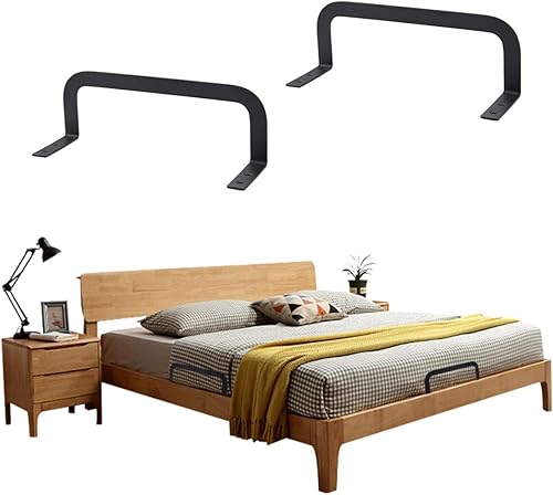 Miniatura 2 de Tapón deslizante para colchón, 2 piezas de soporte de barra estabilizadora de colchón de metal, evita que el colchón se deslice para marco de cama